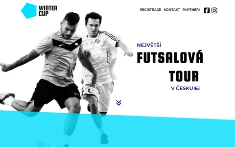Úvodní stránka webu winter-cup.cz